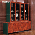 HAOSEN Classic Retro Office and HOME Use book cupboard bookshelf Low wood cabinet (6858T,202cm,Wooden\MDF,Red)